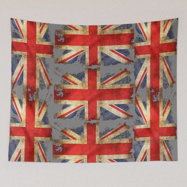 Item preview,   GRUNGY GREY BRITISH FLAG DESIGN   designed and sold by sharlesart.