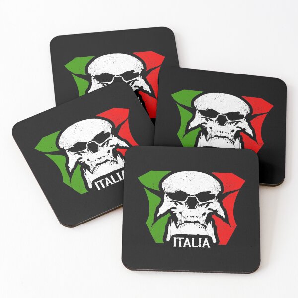 Item preview, Italian flag skull designed and sold by Shahan Keuork.
