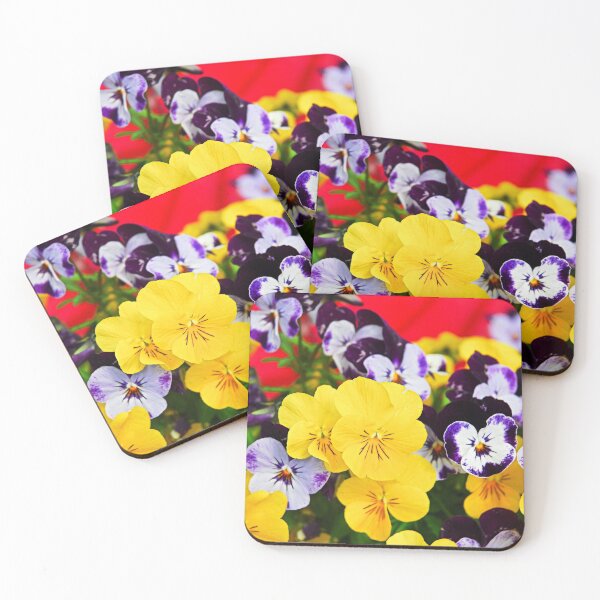 Item preview, Pansies and Red Cart designed and sold by Robert Meyers-Lussier.
