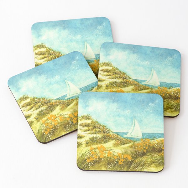 Item preview, Sand Dunes and Sails - Assateague Island  designed and sold by JanineRileyArt.