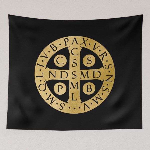 Item preview, Saint Benedict Medal designed and sold by 4wordsmovement.