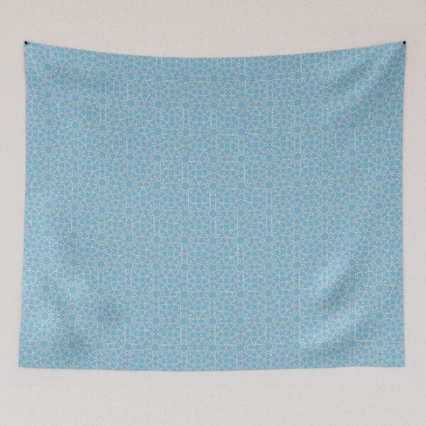Item preview, Islamic Geometric pattern 002 Blue Background designed and sold by Rupert Russell.