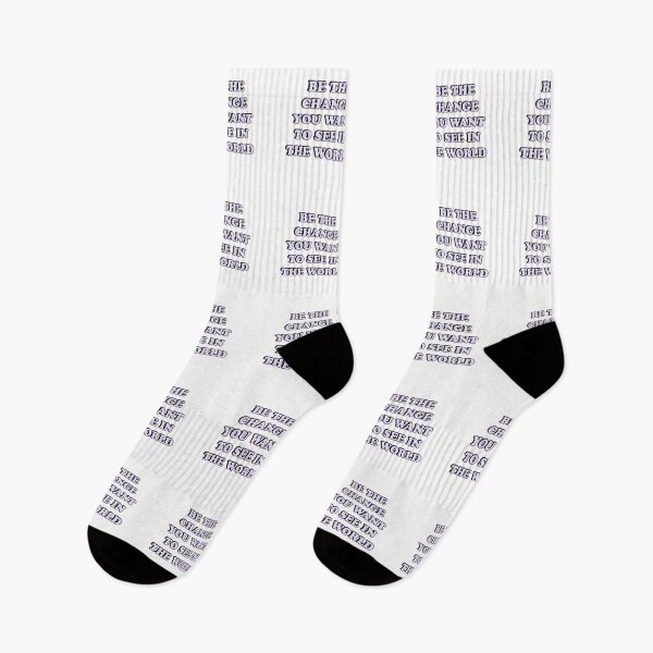 Item preview, BE THE CHANGE YOU WANT TO SEE IN THE WORLD  designed and sold by Inspirationmotivation.