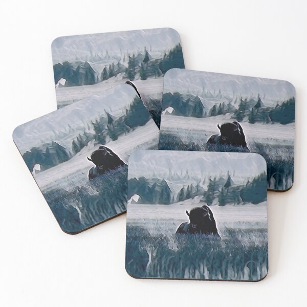 Item preview, Bison Laying In Yellowstone Field designed and sold by thomasparent88.