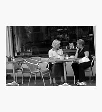 What are you telling me now? Photographic Print