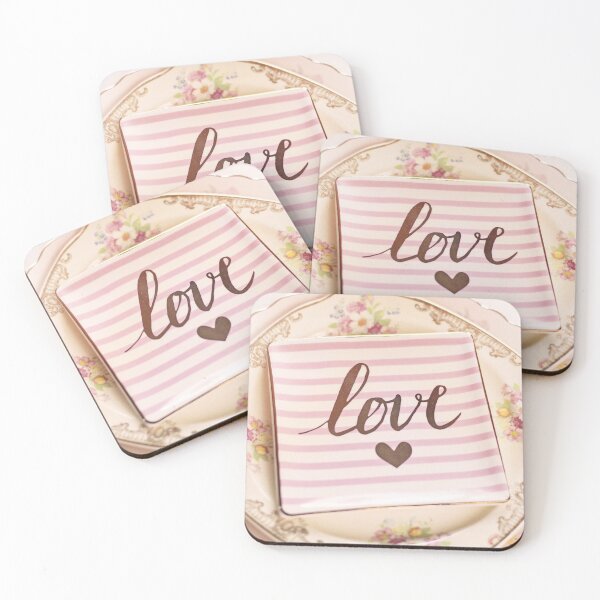 Item preview, Love plate design with heart and stripes designed and sold by RelativeMotion.