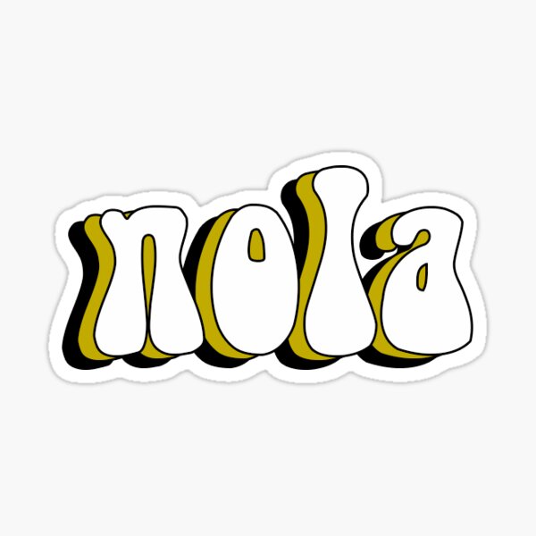 NOLA FB? How about NOLA Vodoo-saints? - New Orleans Saints - Sticker