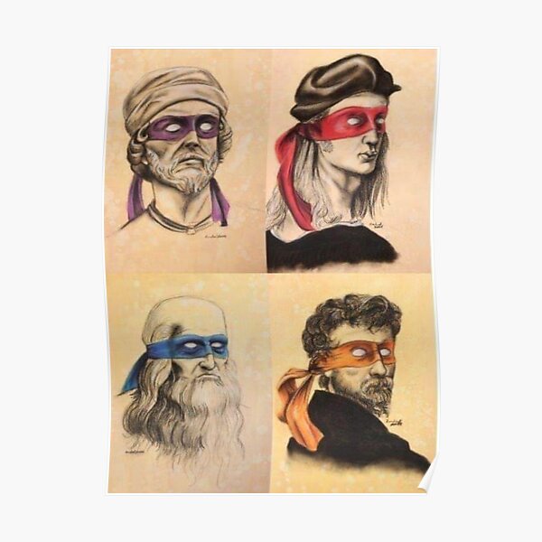 TMNT - Turtle Power - Makes a GREAT poster! Poster