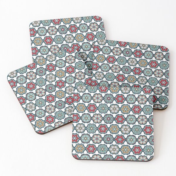 Item preview, Hand drawn abstract Christmas flower pattern designed and sold by Limolida.