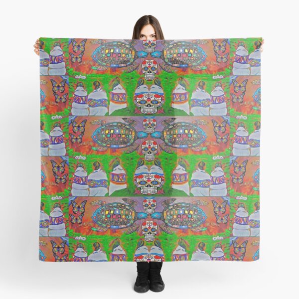 Red Moon Sisters Scarf