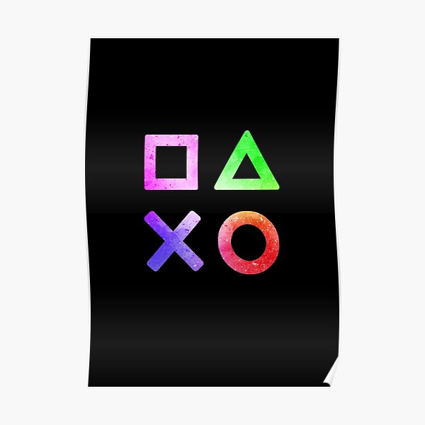 Controller Buttons Poster