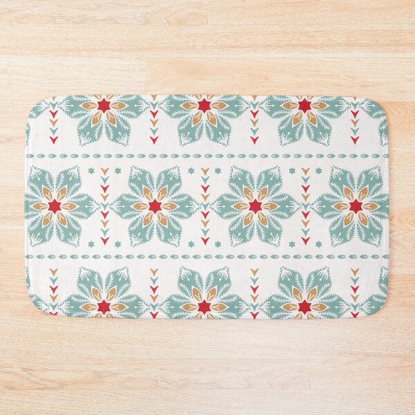 Item preview, Hand drawn abstract Christmas flower pattern.  designed and sold by Limolida.