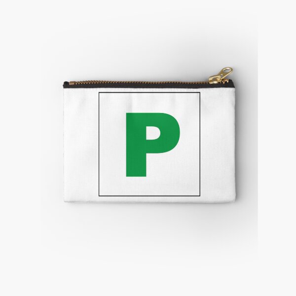 Item preview, P Plate designed and sold by DoodleDashCollective.