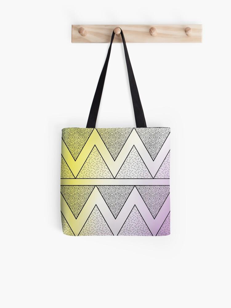 patterned canvas tote bags