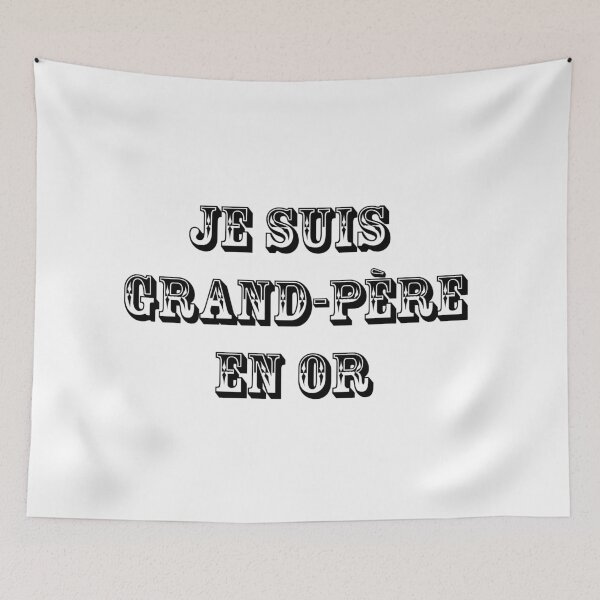 Item preview, Je Suis Grand-Pére en Or t-shirt designed and sold by yani69.