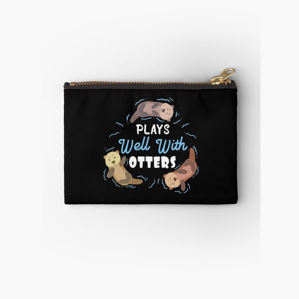 Item preview, Plays Well With Otters, Otter Lovers Shirt, Animal Puns, Kindness Gifts, Gifts for Best Friend, Cute Otter designed and sold by fatamyfan1.