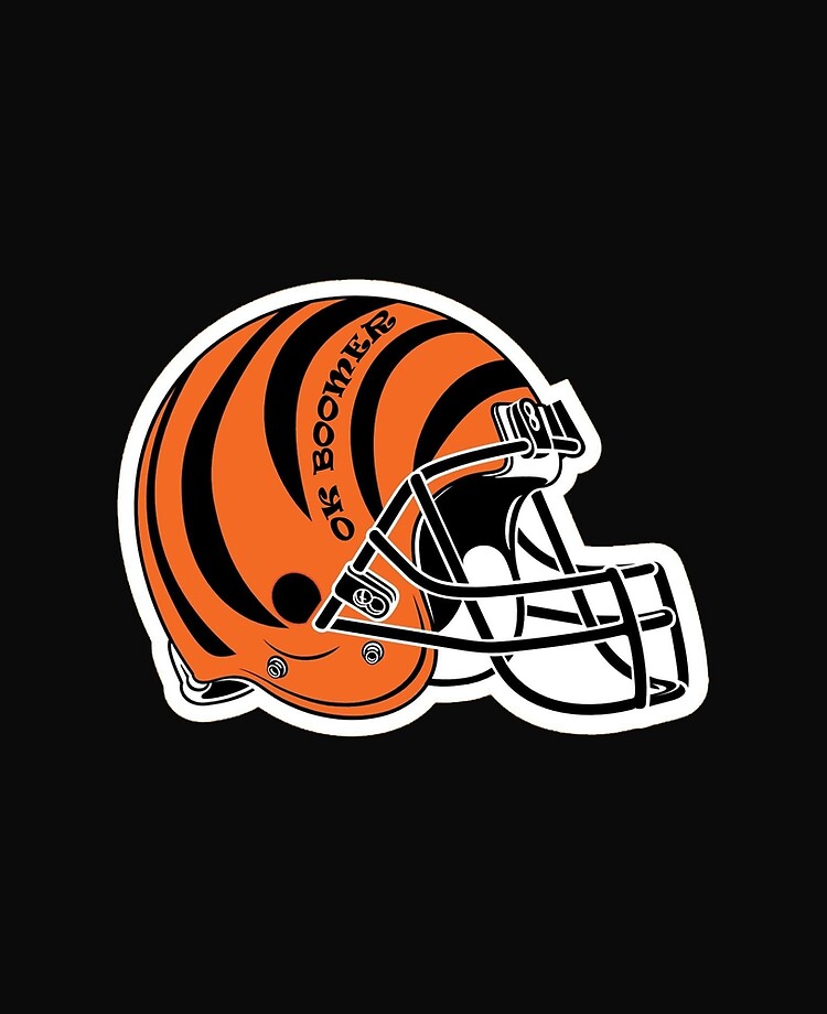 OK BOOMER - Cincinnati Bengals Helmet Poster for Sale by bigberzerk