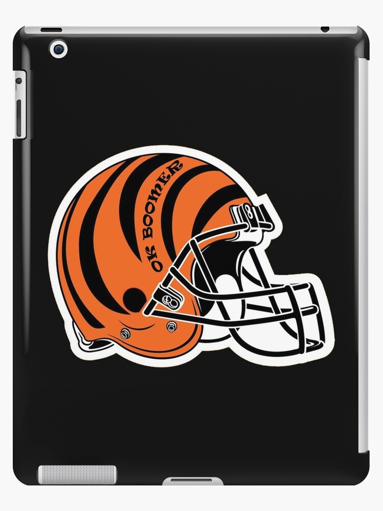 OK BOOMER - Cincinnati Bengals Helmet' iPad Case & Skin for Sale by  bigberzerk