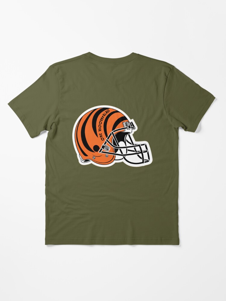 OK BOOMER - Cincinnati Bengals Helmet Essential T-Shirt for Sale by  bigberzerk