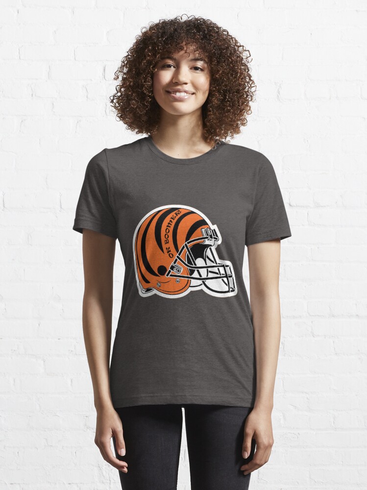 OK BOOMER - Cincinnati Bengals Helmet Essential T-Shirt for Sale by  bigberzerk