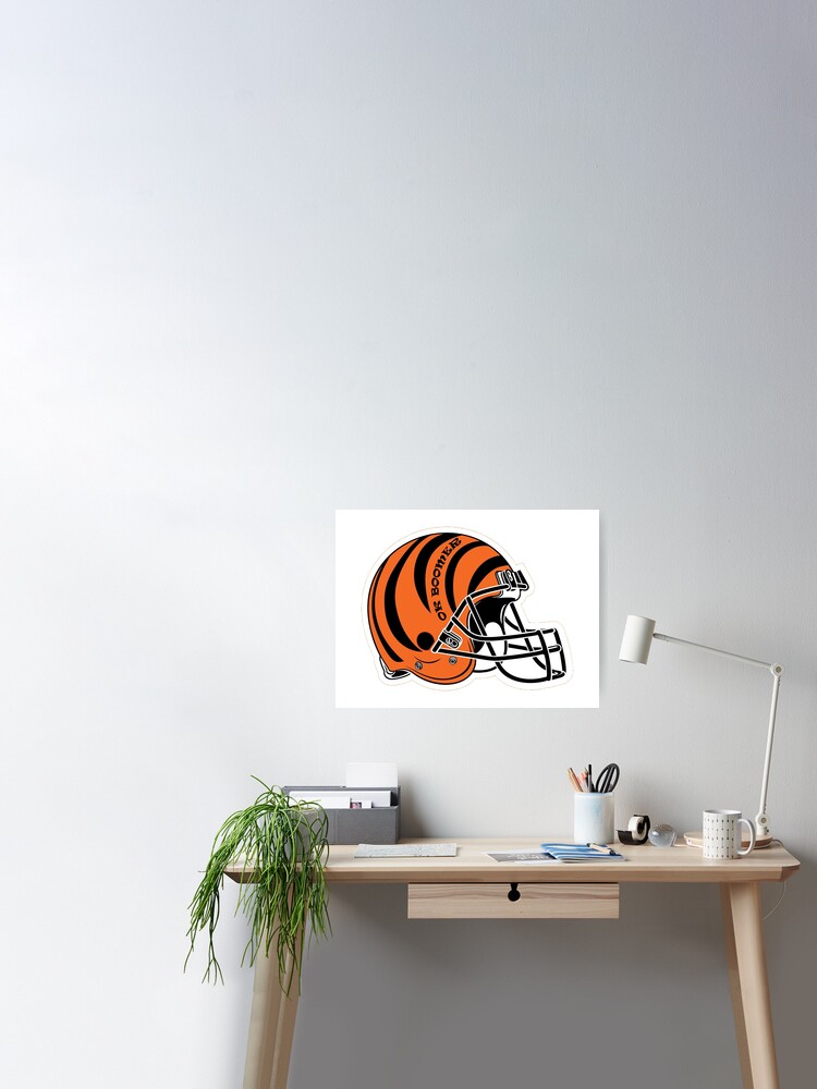 OK BOOMER - Cincinnati Bengals Helmet Poster for Sale by bigberzerk