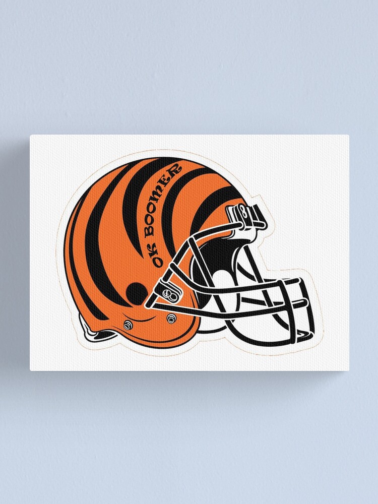 Bengals Nfl Helmet Design Sticker Vector Clipart, Sticker Design