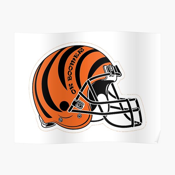 Evergreen Ultra-Thin Edgelight LED Wall Decor, Helmet, Cincinnati Bengals-  19.5 x 15 Inches Made In USA