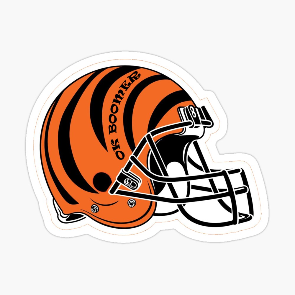 OK BOOMER - Cincinnati Bengals Helmet iPad Case & Skin for Sale by  bigberzerk