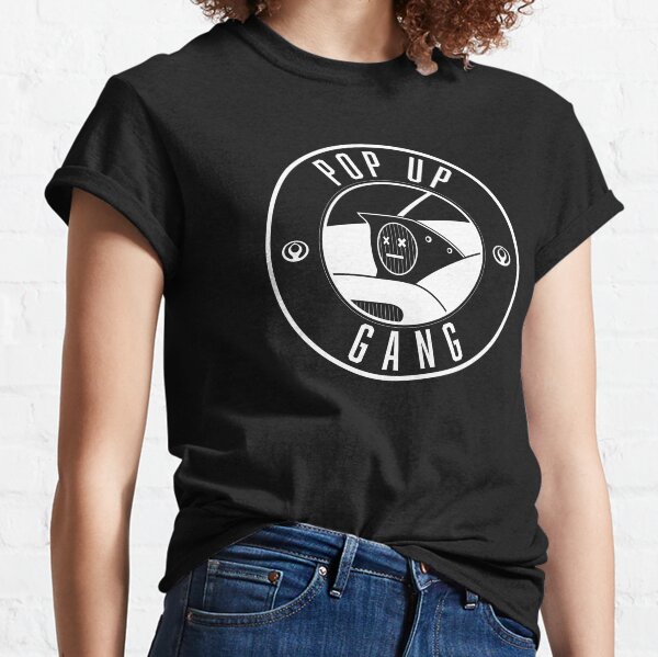 Item preview, Pop Up Gang Miata White Text + Design designed and sold by jerrodjpeg.
