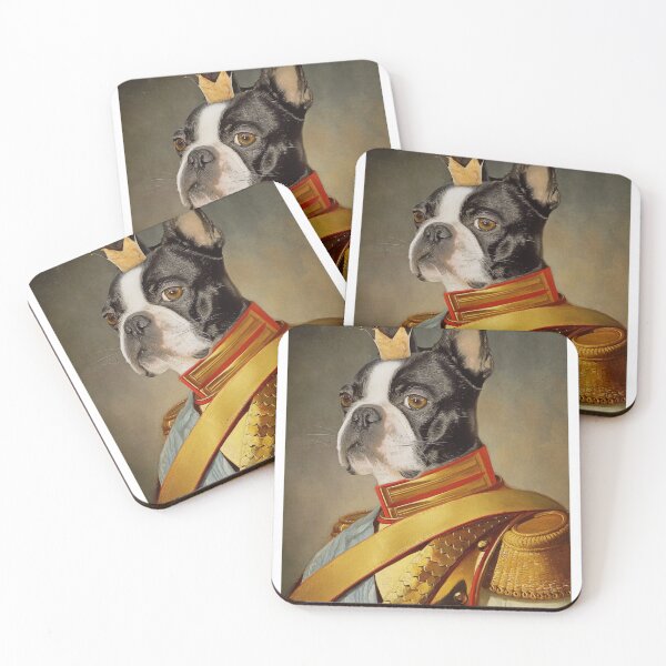 Item preview, King spike. Renaissance custom dog portrait based on a photo designed and sold by PimpMyPet.