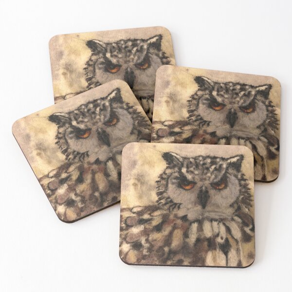 Item preview, Felted and Embroidered owl  designed and sold by Hannah Draper.