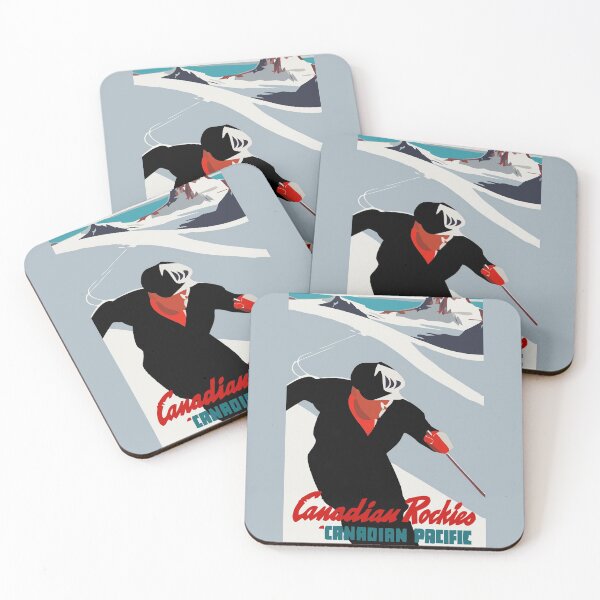Item preview, Vintage Canadian Rockies Ski Canada Travel designed and sold by digitalvintage.