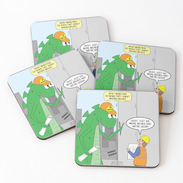 Item preview, Monster Jobs designed and sold by Out to Lunch Cartoons and More.
