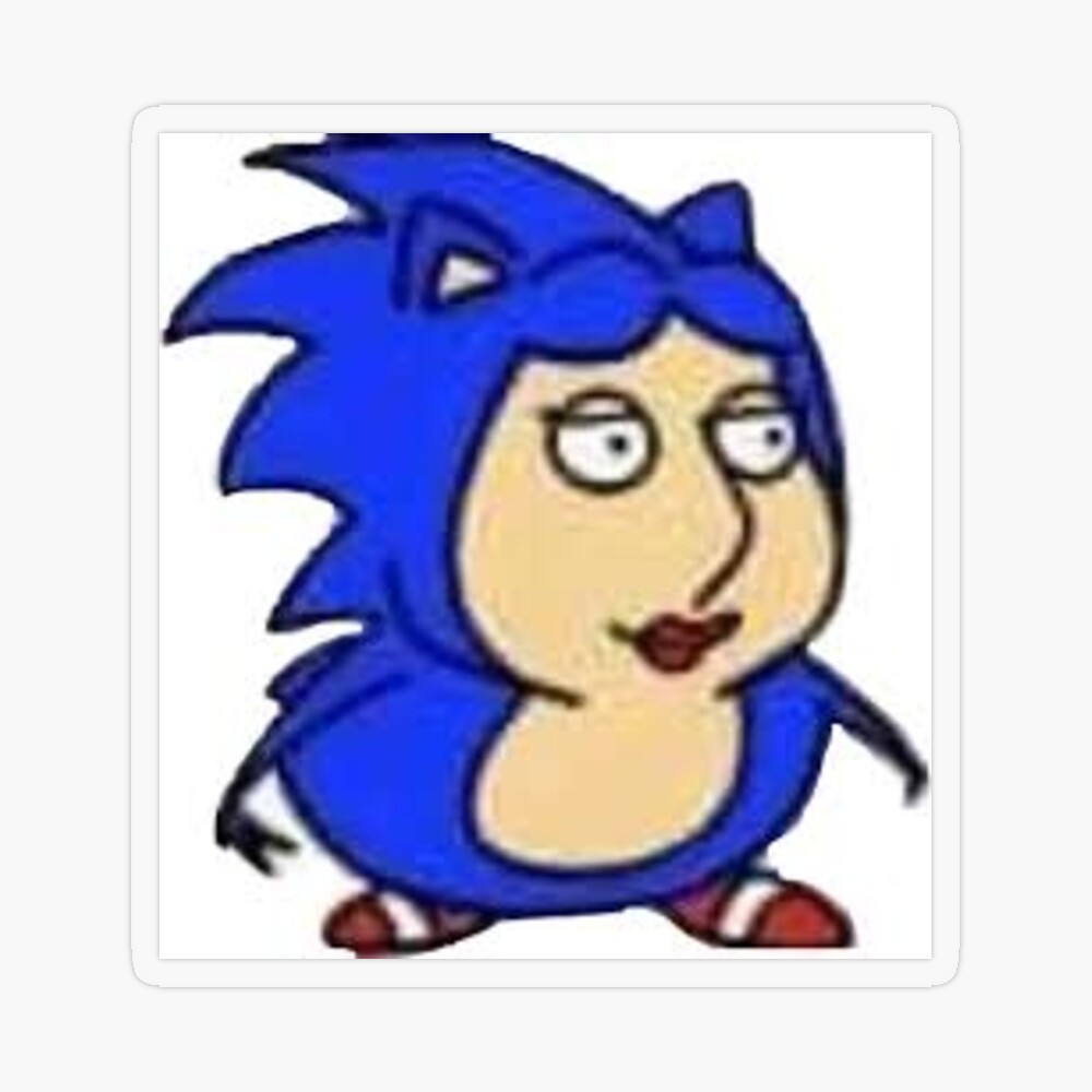 sonic lois meme | Sticker