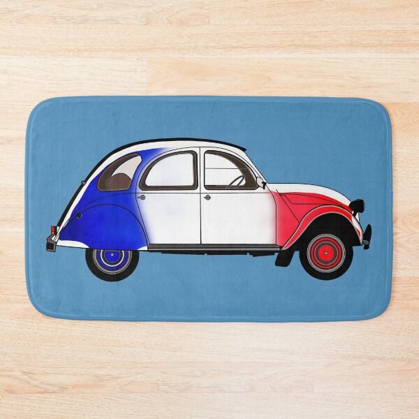 Item preview, 2CV with French Flag Colors designed and sold by Buckwhite.