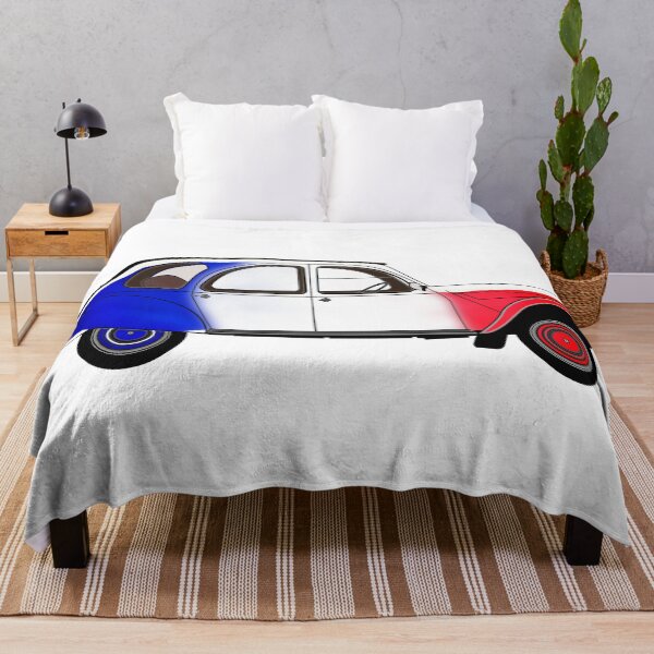 Item preview, 2CV with French Flag Colors designed and sold by Buckwhite.