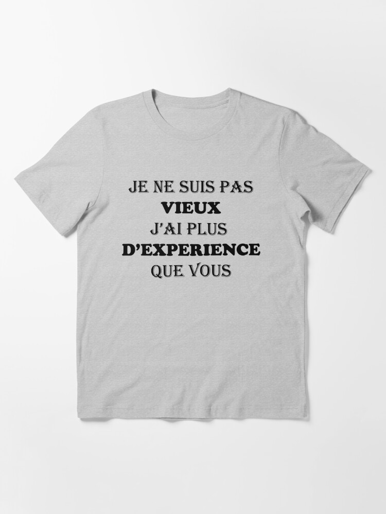 Tee shirt Anniversaire  Je ne suis pas vieux, je suis vintage