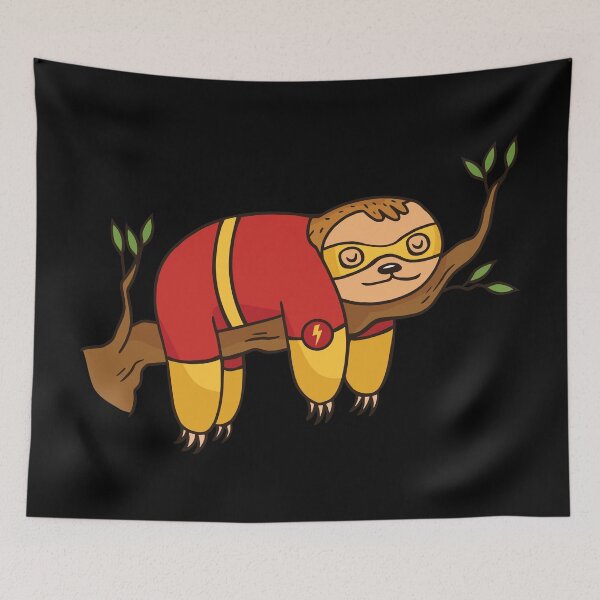 Item preview, Superhero sloth. designed and sold by emphatic.
