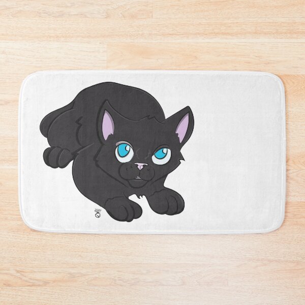 Item preview, Cute Black Cat designed and sold by Ratkey Designs .