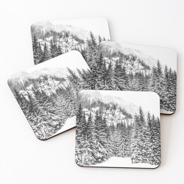 Item preview, Winter Wonderland, Snowy Landscape, Modern, Minimalist Art designed and sold by moderntrend.