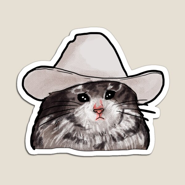 Sad Cowboy Cat Gifts Merchandise Redbubble