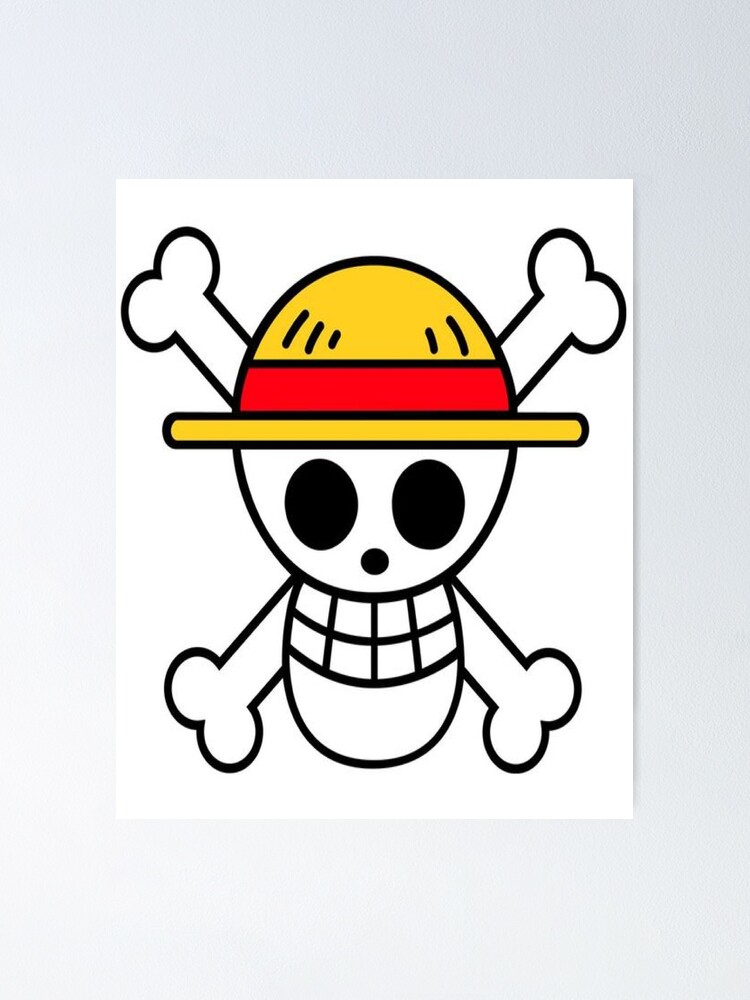 All Straw Hat Pirates Crew Logo | Poster