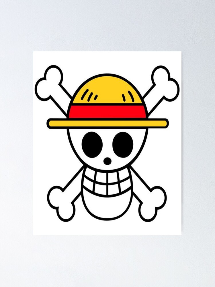 Original straw hat crew flag Poster by NewDesignFR