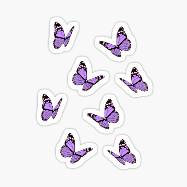 Purple Emperor Butterfly Waterproof Vinyl Sticker – Botanical Bright - Add  a Little Beauty to Your Everyday