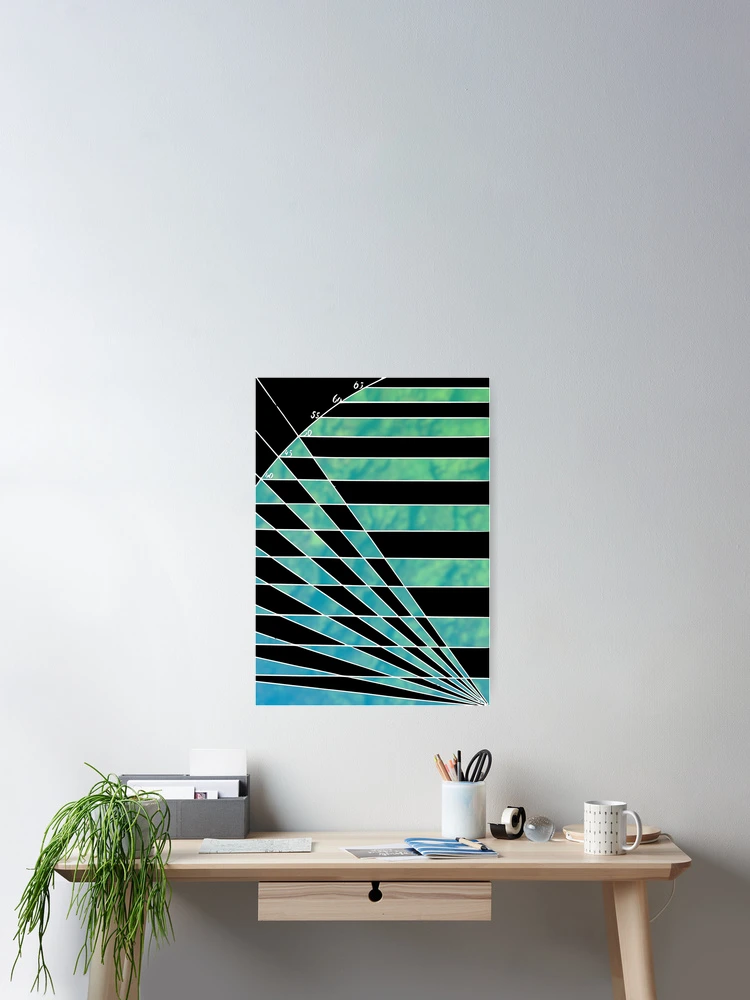 Thumbnail 2 of 3, Poster, Graph Patterns, Geometric Design designed and sold by HalfCat.