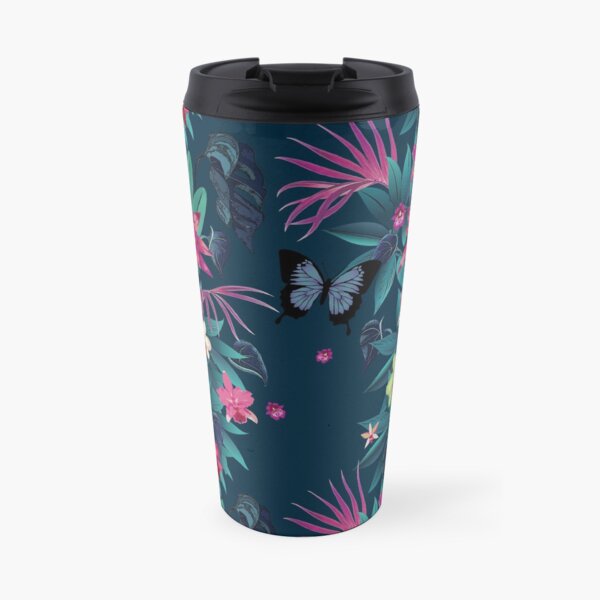 Rainforest Hula Sapphire Travel Mug