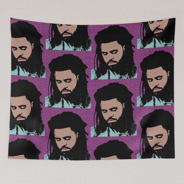 Item preview, J Cole pop art designed and sold by Troy Posnansky.