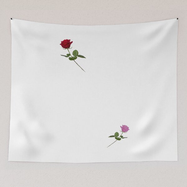 Item preview, Two Roses. White background designed and sold by MindTravel.