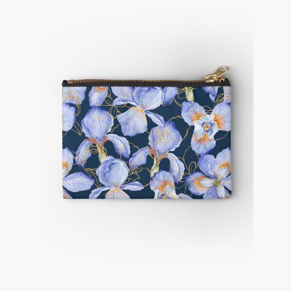 Item preview, Irises. Gold and blue designed and sold by JuliaBadeeva.