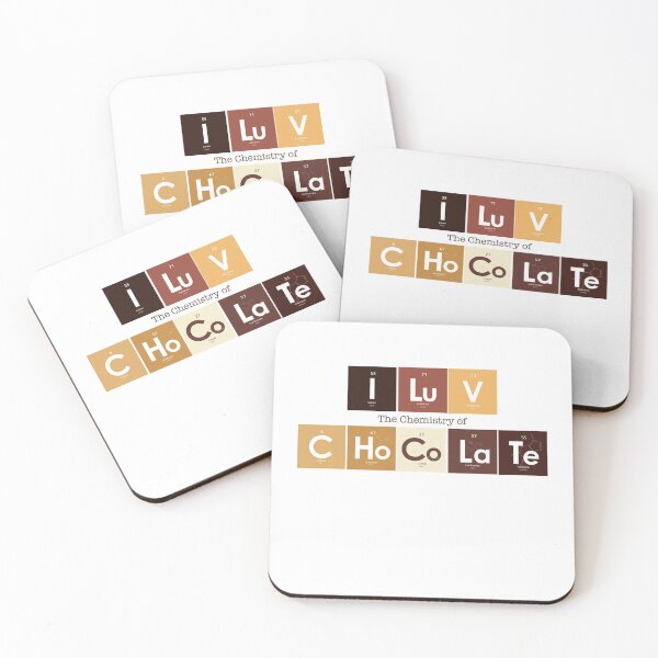 Item preview, I Love Chocolate Chemistry designed and sold by orbital-edge.